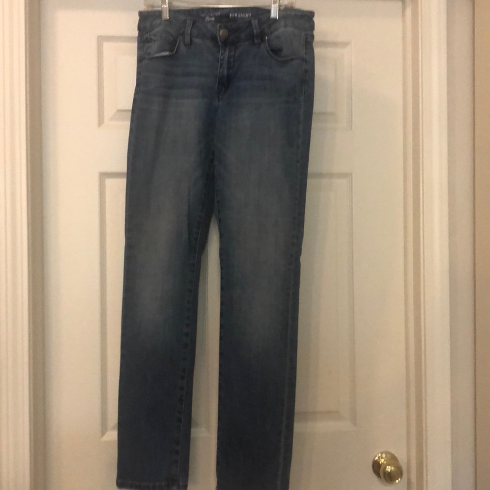 Comfortable straight leg jeans